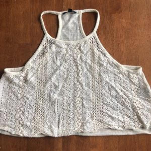 American Eagle Lace front top